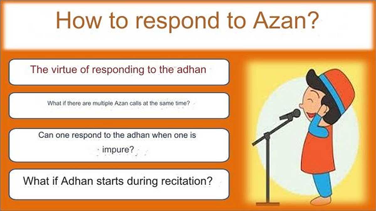 How to respond to adhan?